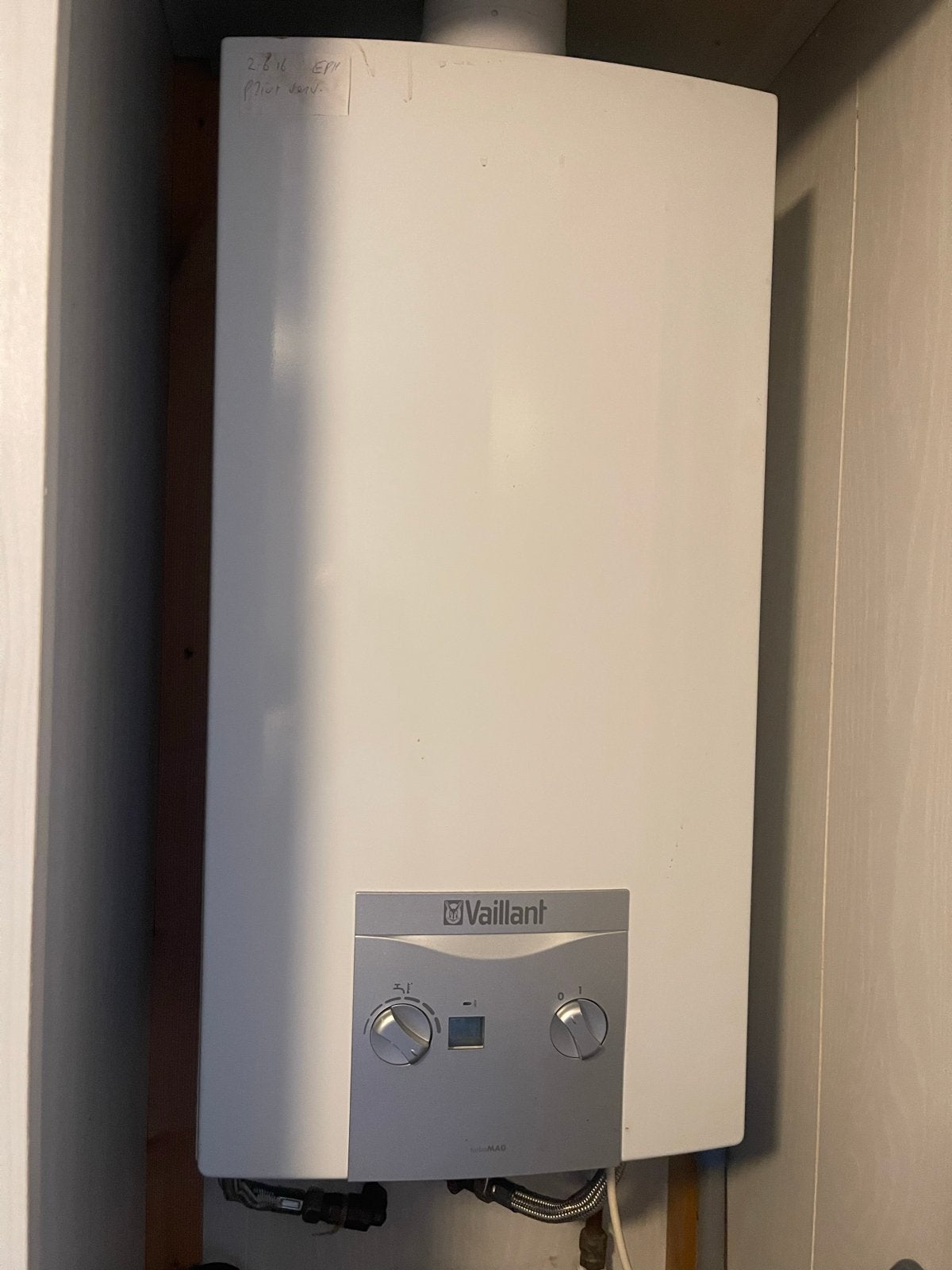 Vaillant turboMAG geiser, Doe-het-zelf en Verbouw, Verwarming en Radiatoren, Ophalen of Verzenden, Gebruikt, Overige typen