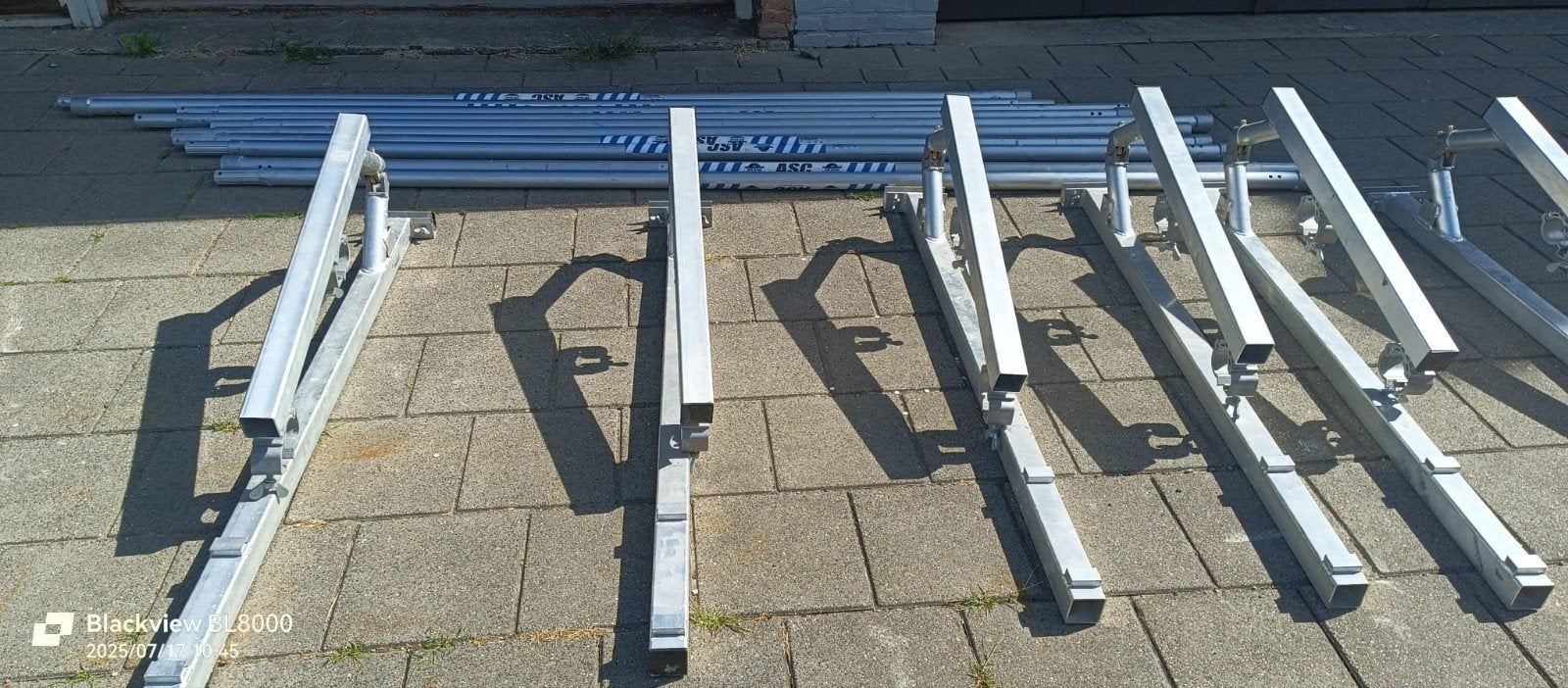 Randbeveiliging voor daken - ASC, Ophalen, Daksteiger, 5 meter of hoger