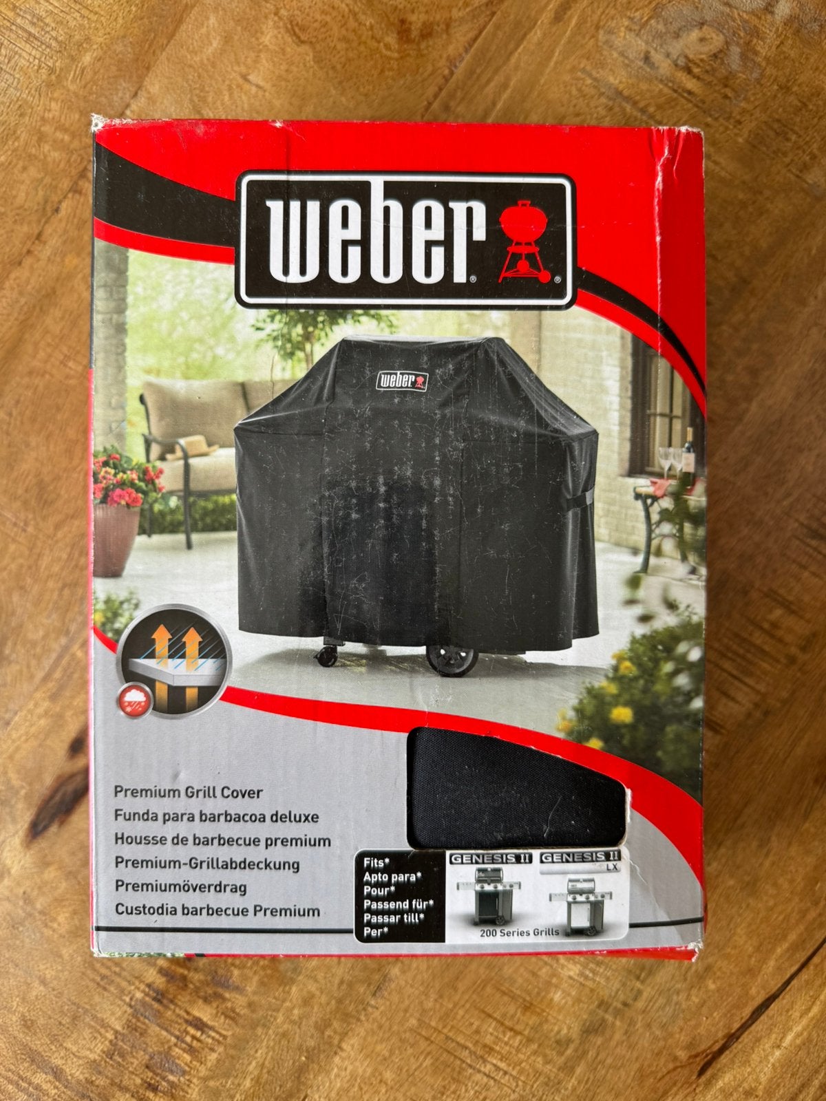 Weber Premium Grill Cover voor Genesis II (LX) 200 serie, Ophalen, Nieuw
