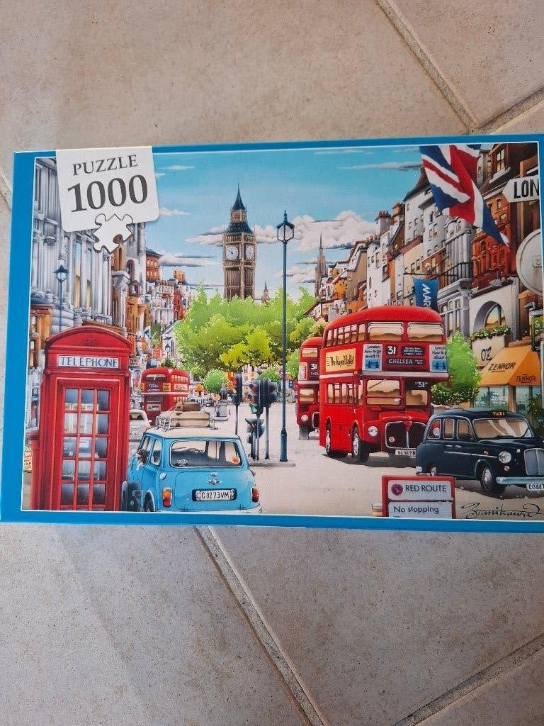 Legpuzzels, Ophalen, 500 t/m 1500 stukjes, Zo goed als nieuw