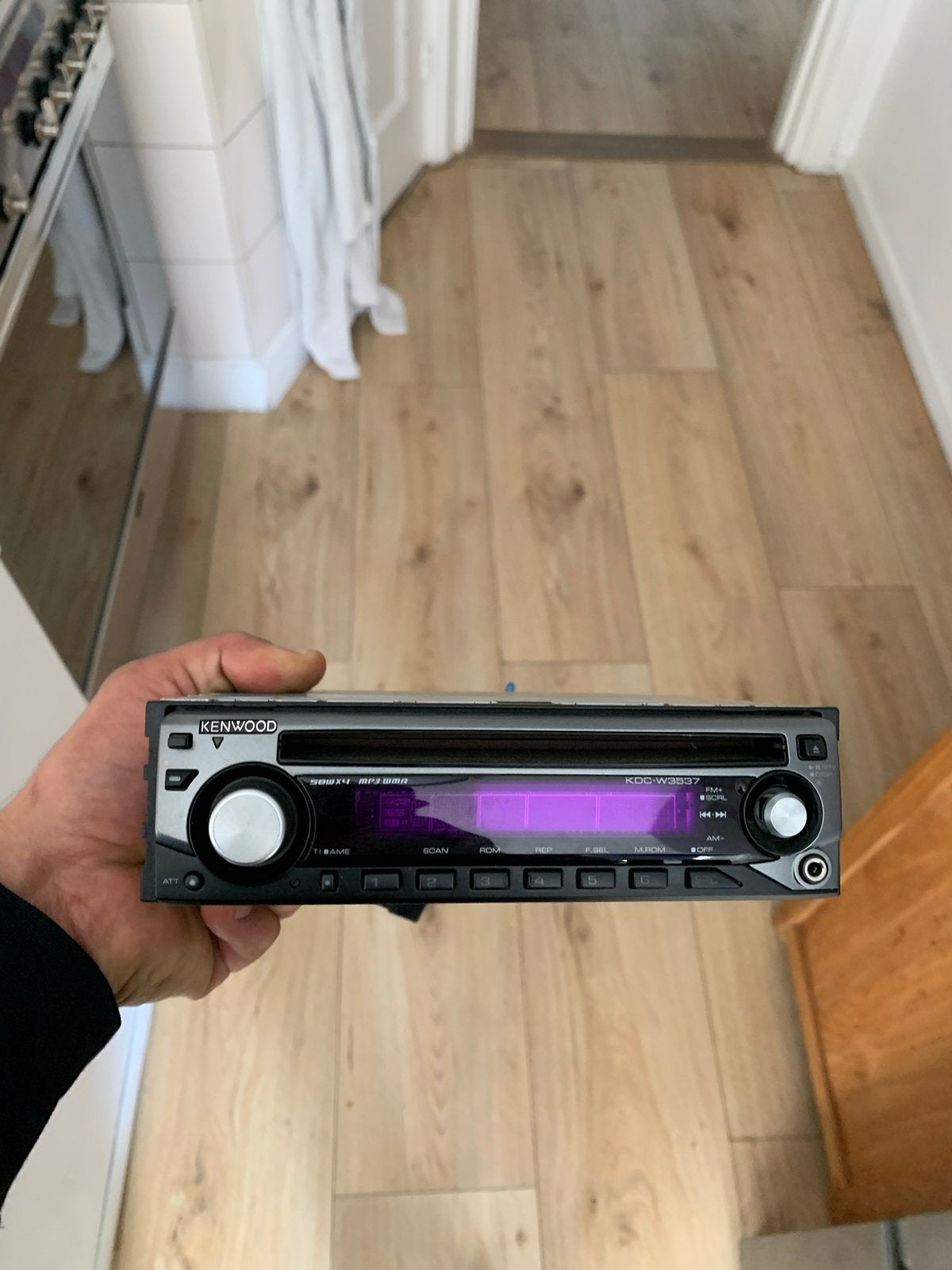 Kenwood KDC-W3037 Autoradio CD-ontvanger, Ophalen of Verzenden, Gebruikt