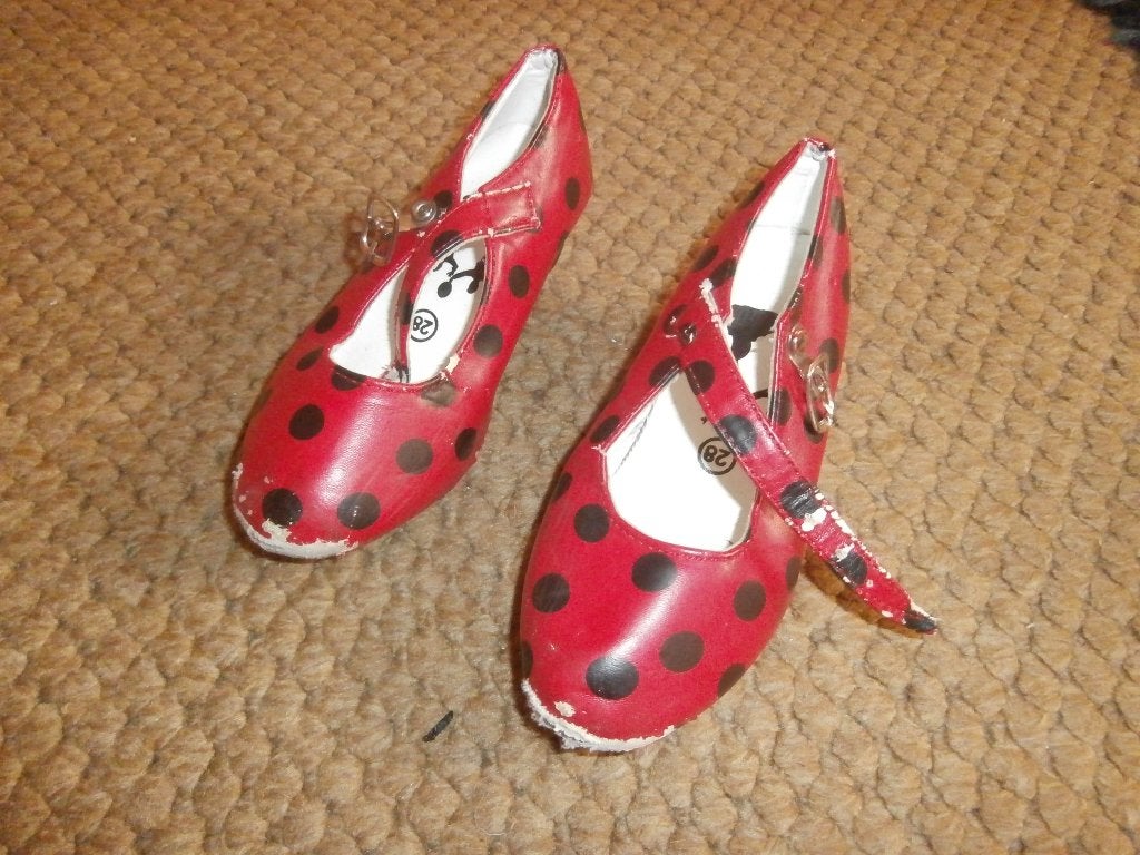 schoenen Spaanse dansschoenen Flamingo dansen mt 28 Spanje, Flamingo, Gebruikt, Meisje, Schoenen