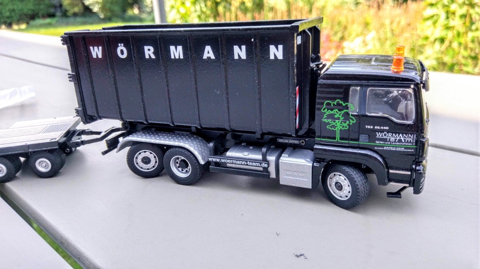 M.A.N HAAKARM DIEPLADER COMBI CONRAD, Ophalen of Verzenden, Nieuw, Bus of Vrachtwagen, Conrad