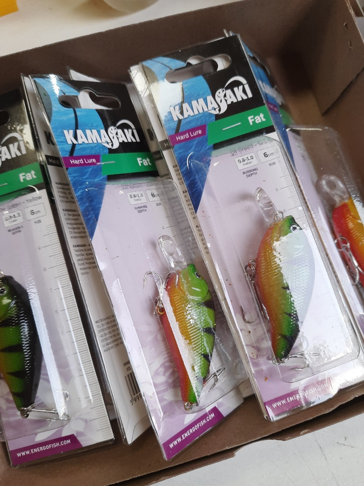 partij van 50 pluggen wobblers 6cm, Noordwijkerhout, Vanderniet@wvanderniet.nl, Overige typen, Nieuw