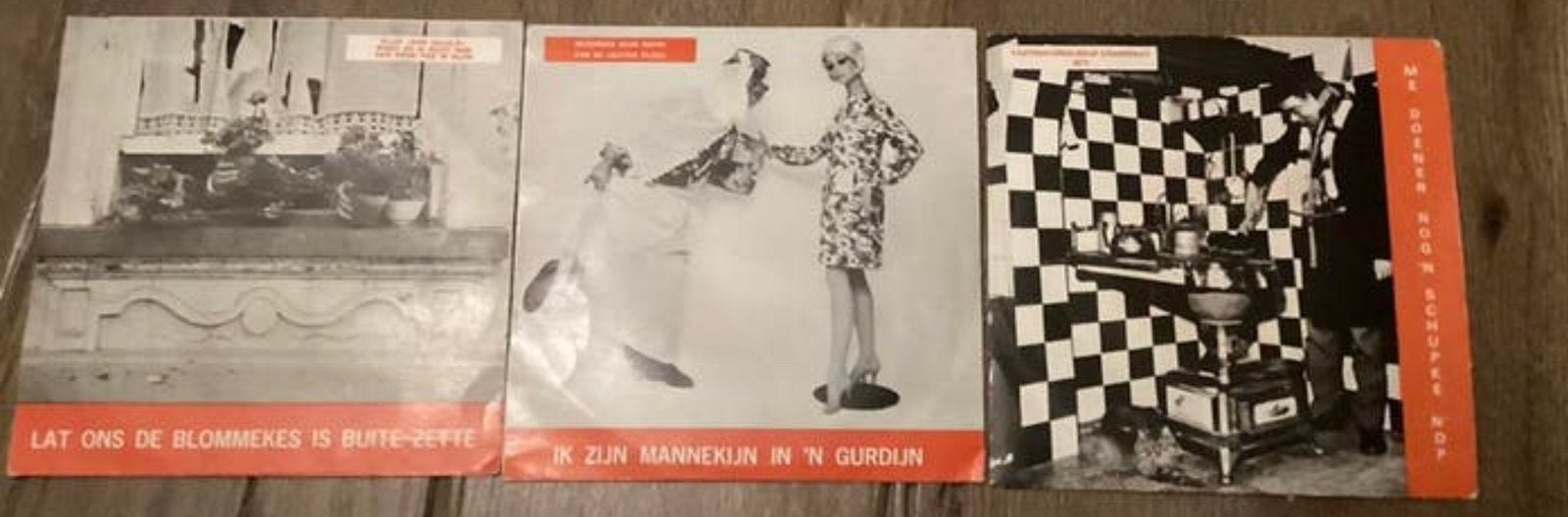 Bergen op Zoom ,3 oude vastenàvend singles>1 koop ,Leutig!!, Ophalen of Verzenden, Zo goed als nieuw, Jongen of Meisje