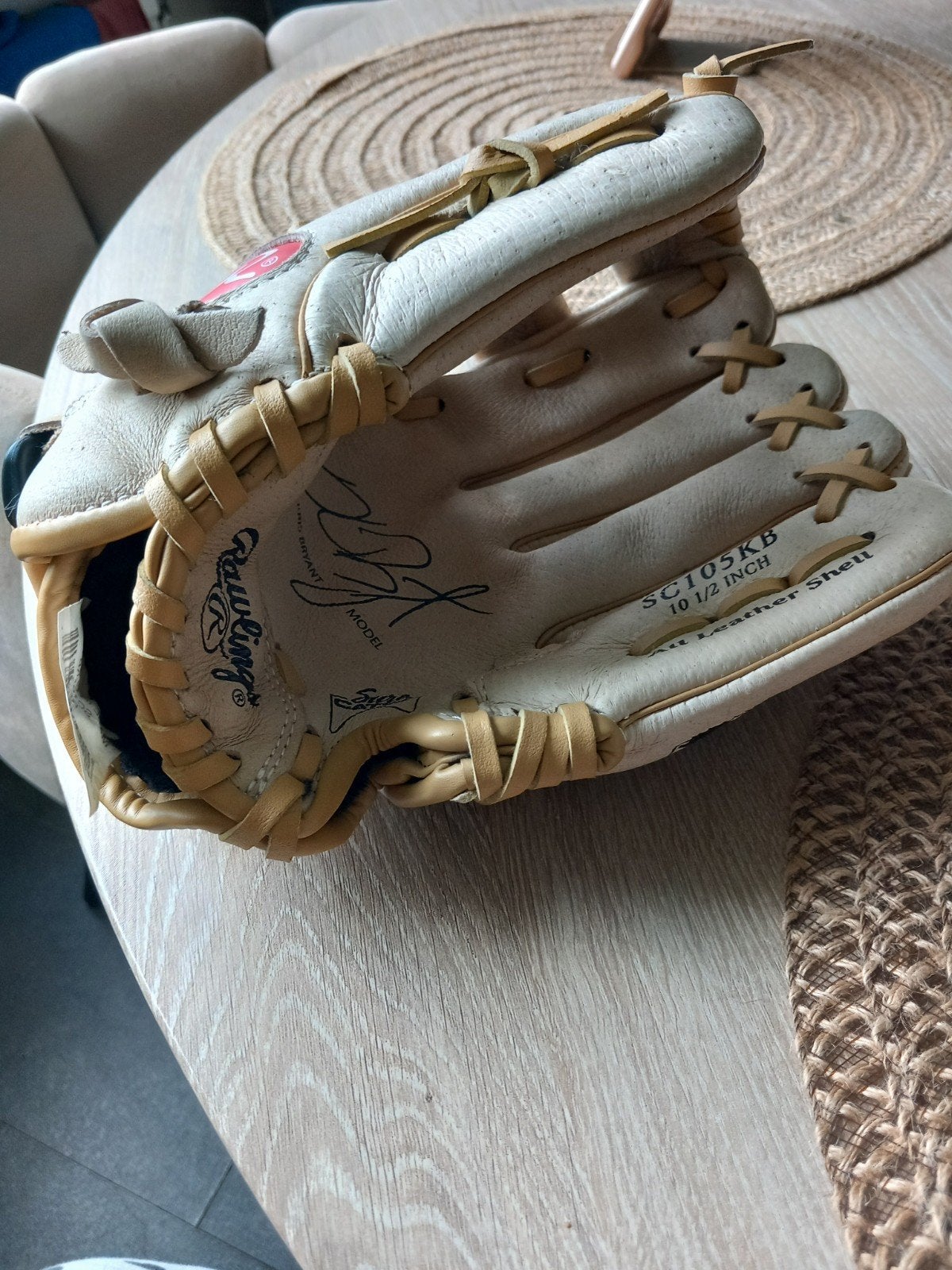 Rawlings Kris Bryant Model Honkbalhandschoen 10.5 inch, Ophalen of Verzenden, Zo goed als nieuw