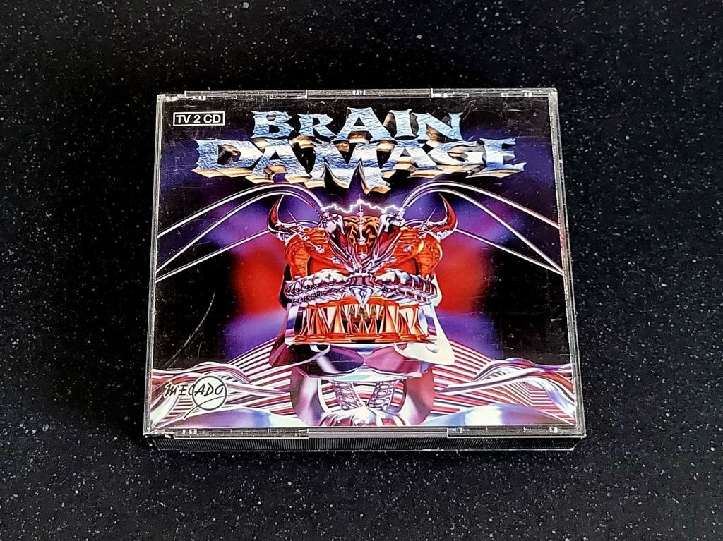 Brain Damage ( Hardcore / Gabber / Thunderdome / Rave ), Hardcore, Ophalen of Verzenden, Zo goed als nieuw, Inclusief boekje