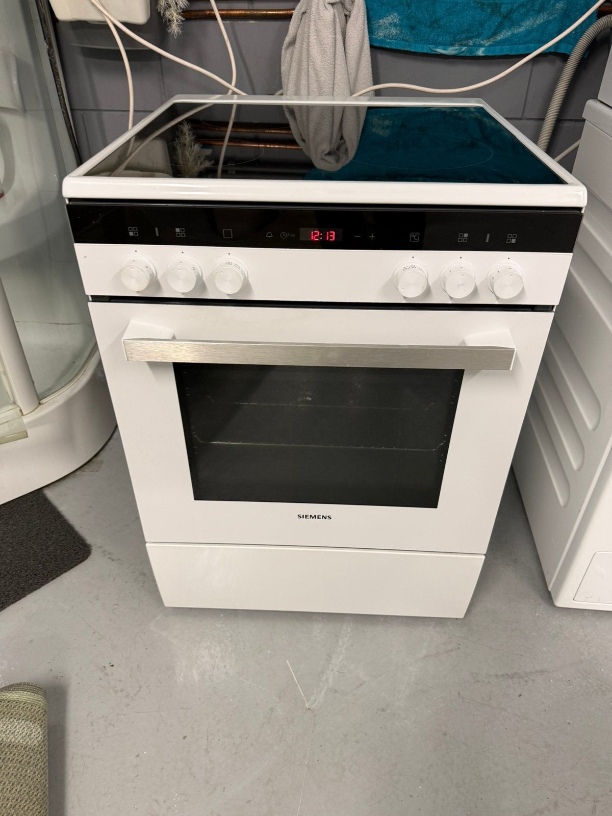 Siemens keramisch fornuis met oven – €285, Ophalen of Verzenden, Zo goed als nieuw