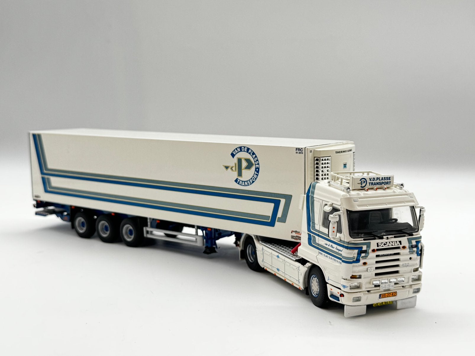 WSI SCANIA 143 STREAMLINE van de PLASSE, Hobby en Vrije tijd, ., Nieuw, Ophalen of Verzenden, .