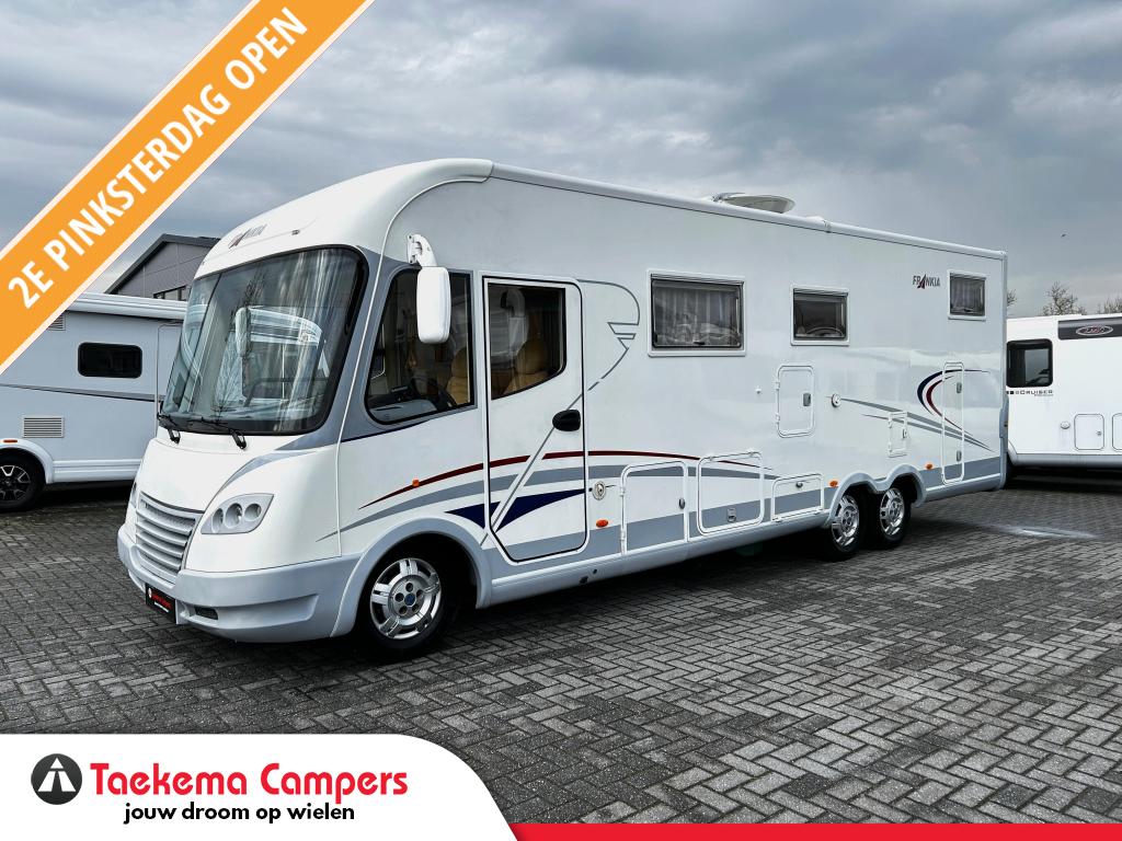 Frankia Luxury Class i840 GD enkele-bedden/hefbed/8.5M/uniek, Caravans en Kamperen, Campers, Fiat, Bedrijf, Tot en met 6, 8 meter en meer