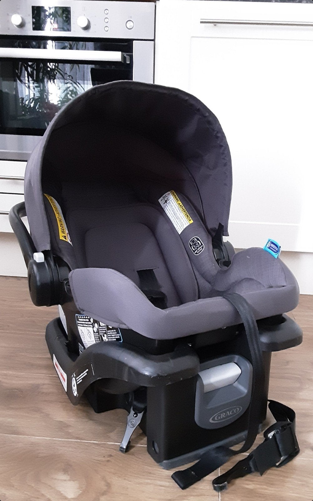 Graco SnugRide autostoel Inclusief Adapter veiligheidsstoel, Kinderen en Baby's, Autostoeltjes, Ophalen of Verzenden, Zo goed als nieuw
