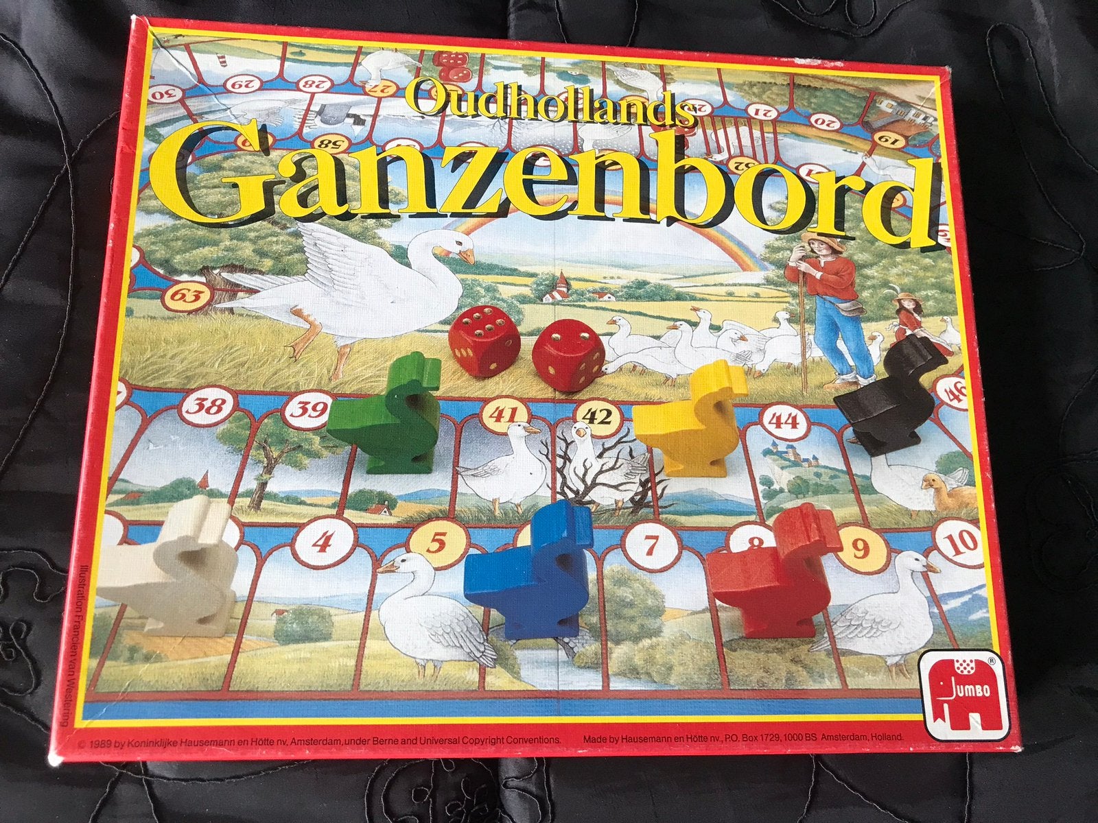 OudHollands Ganzenbord, Ophalen, Zo goed als nieuw