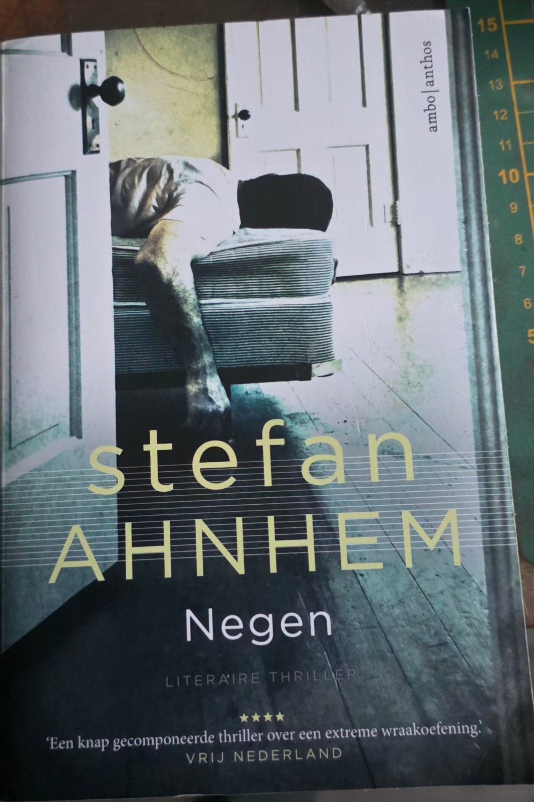 Stefan Ahnhem - Negen (Literaire Thriller), Ophalen of Verzenden, Gelezen, Stefan Ahnhem, Scandinavië