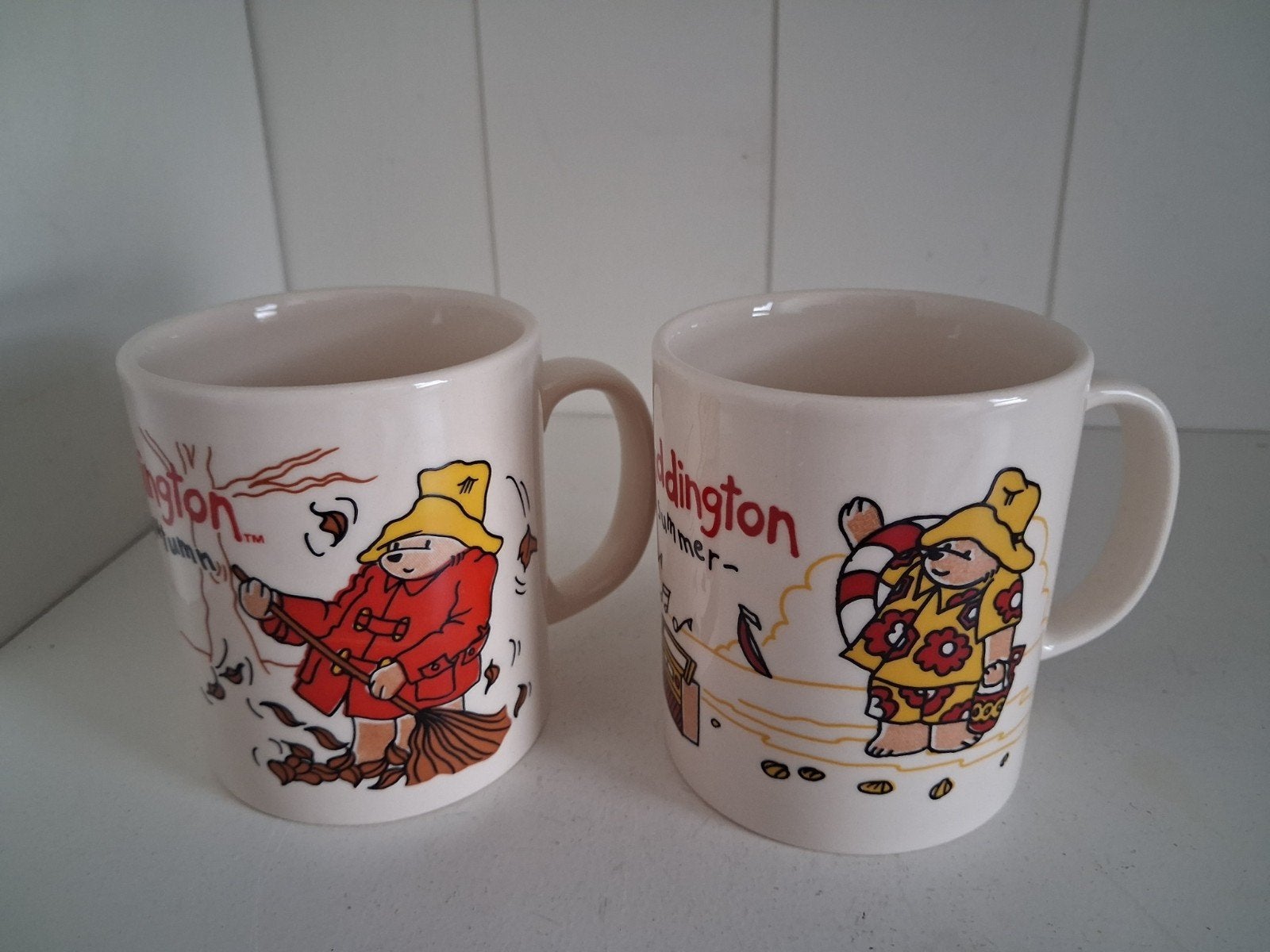 2 Paddington mokken - Staffordshire Tableware, Overige merken, Keramiek, Vintage, Zo goed als nieuw