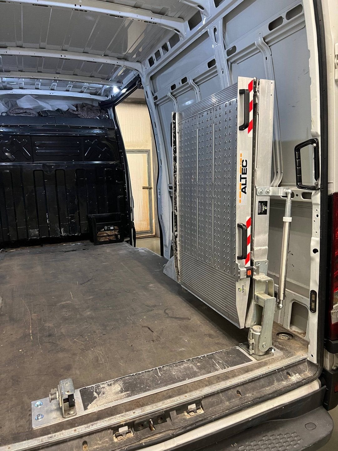 Oprijplaat Rij plaat Rijplaat Invalide oprijklep DRAAIBAAR, Gebruikt, -, -, Ophalen of Verzenden