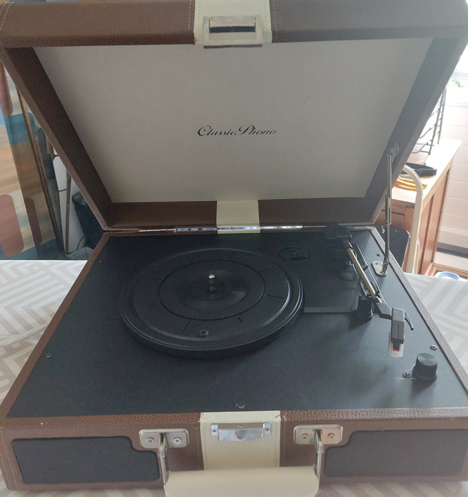 Classic Phone, platenspeler in koffertje., Ophalen, Gebruikt, Overige merken