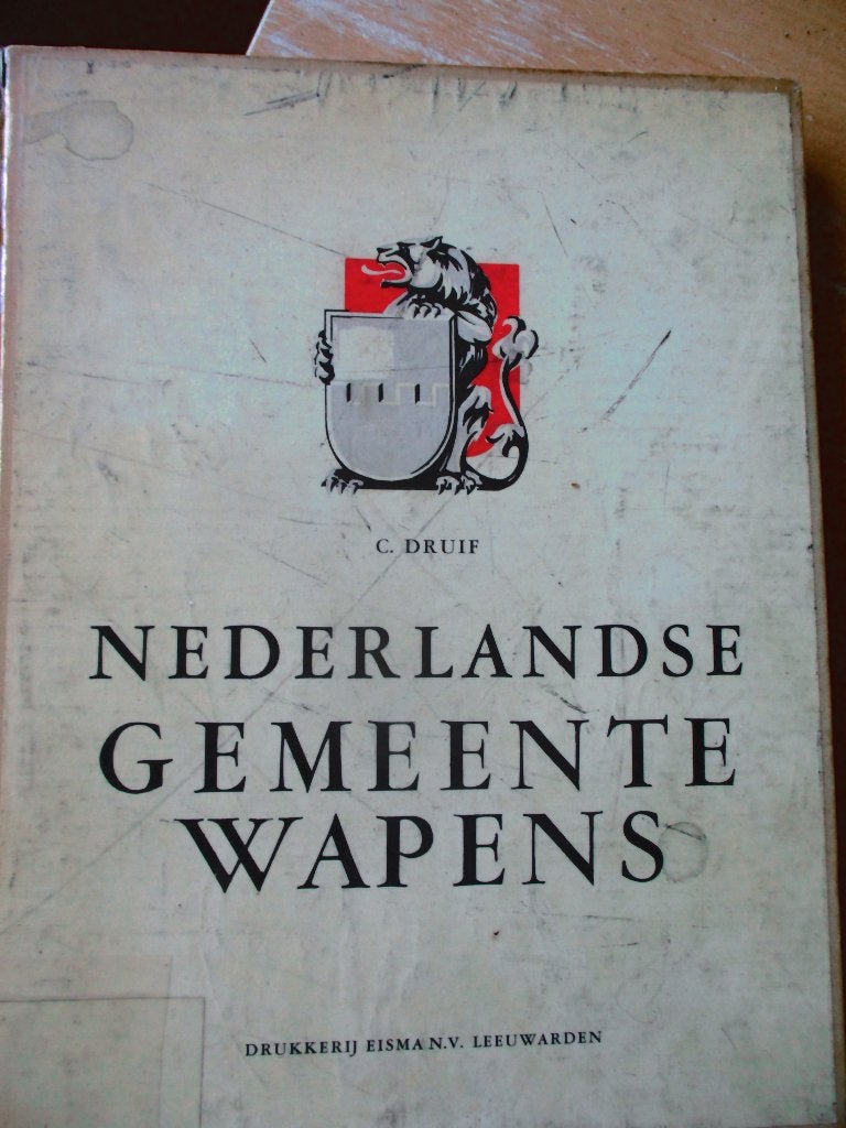 C. Druif    "Nederlandse Gemeentewapens",., Ophalen of Verzenden, Gelezen, C. Druif