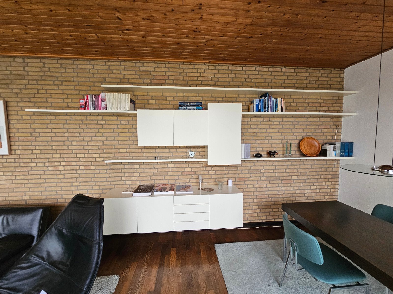 Banz Bord - design wandmeubel jaren 60, Ophalen, Gebruikt, 25 tot 50 cm, Minder dan 100 cm