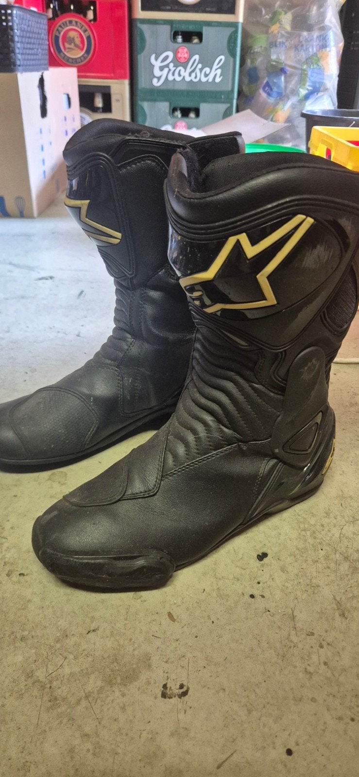alpinestars laarzen maat 46, Motoren, Kleding | Motorkleding, Verzenden, Tweedehands, Laarzen