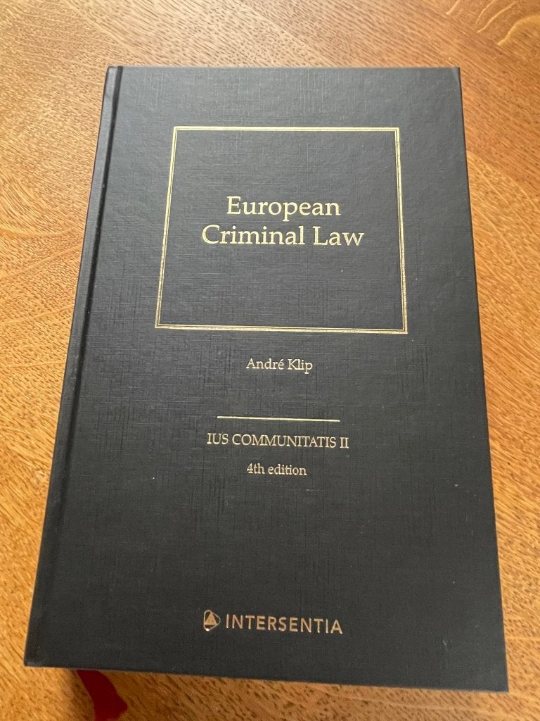 European Criminal Law Ius Communitaties II 4th edition, Ophalen of Verzenden, Beta, Zo goed als nieuw, HBO