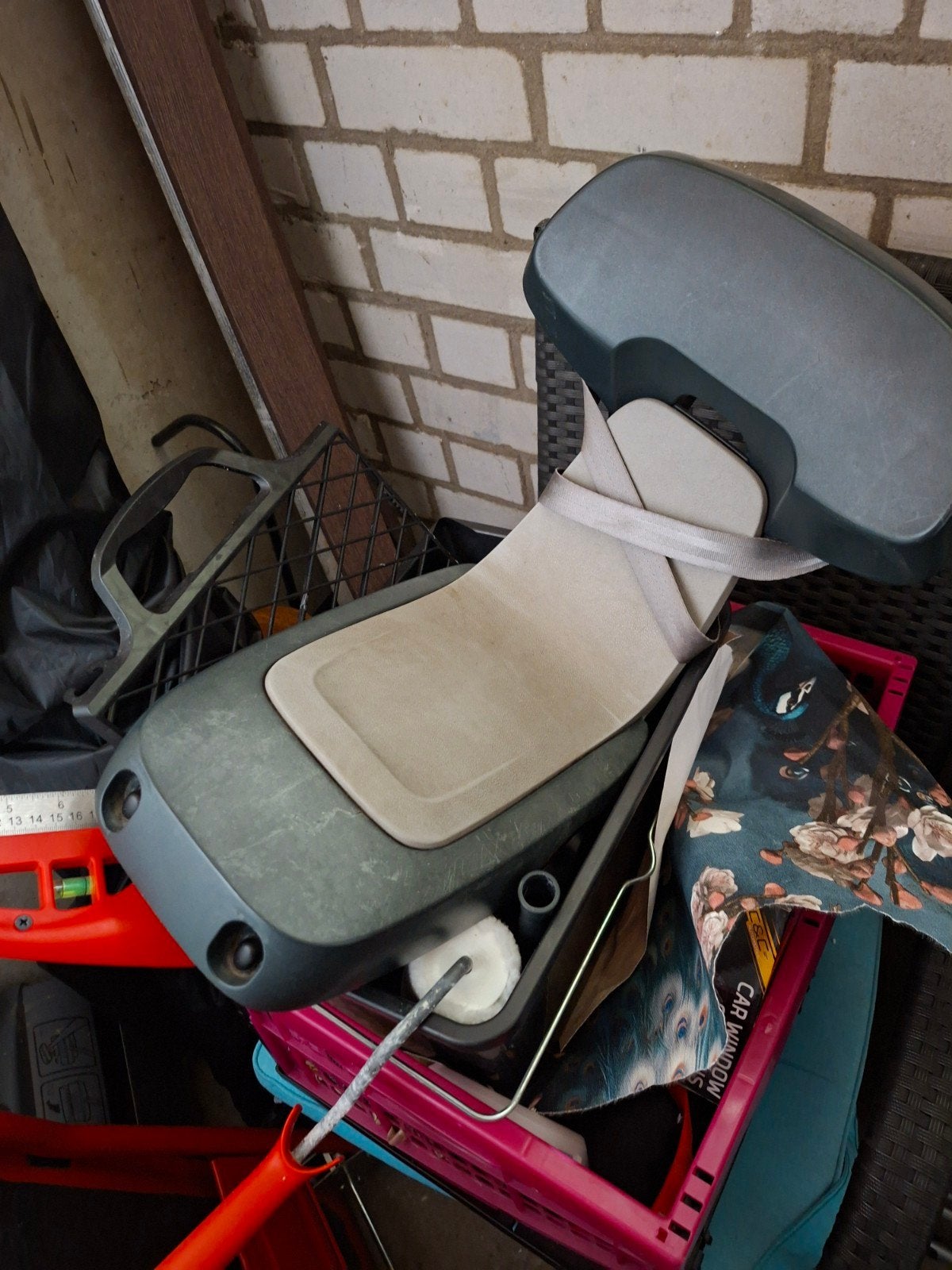 kinderzitje met stepjes, Ophalen, Gebruikt, Minder dan 16 inch