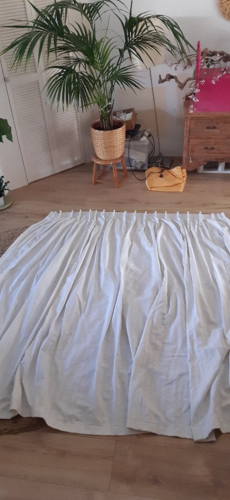 Witte gordijnen of beetje gebroken wit, Ophalen, Gebruikt, Overige merken, Wit