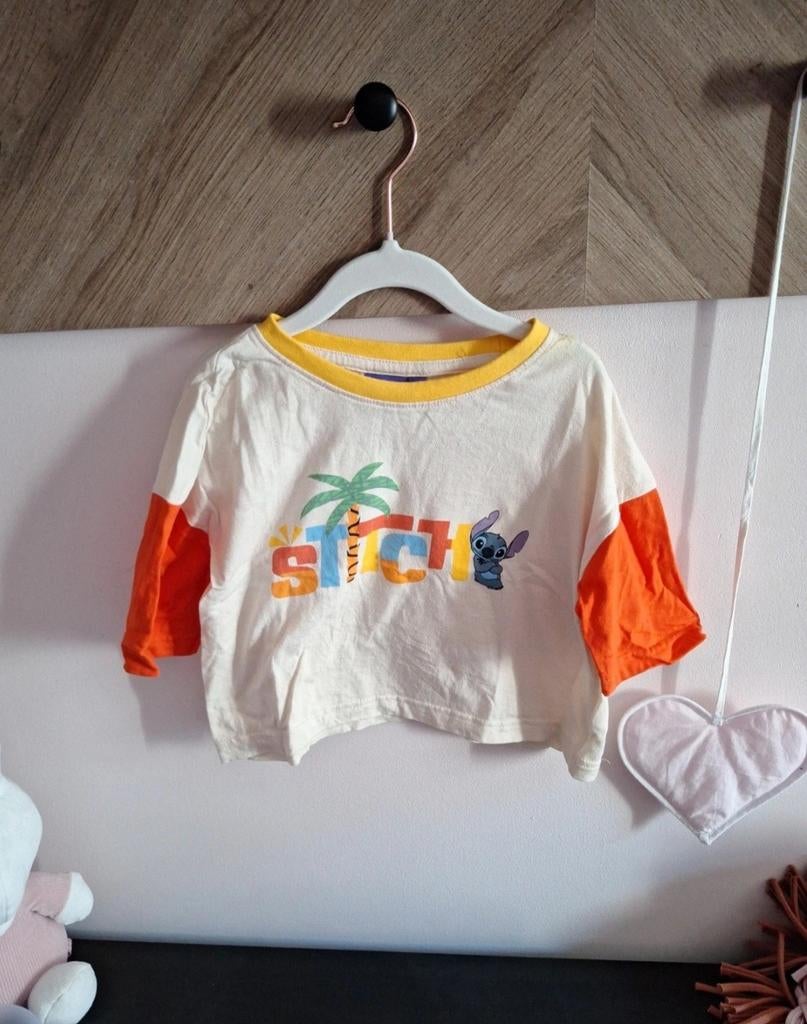 Oversized T-shirt Stitch 98/104, Zeeman, Jongen of Meisje, Ophalen of Verzenden, Zo goed als nieuw