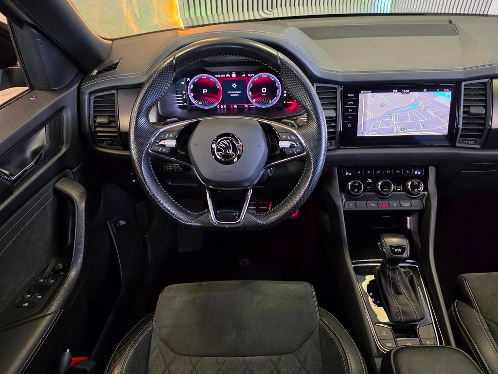 Skoda Kodiaq 1.5 TSI Sportline Business|GARANTIE|TREKHAAK|AC, Auto's, Euro 6, 4 cilinders, 150 pk, Alcantara