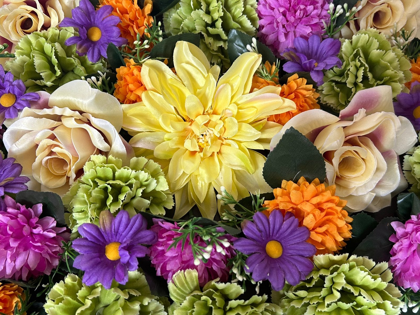 Restpartij kunstbloemen 35 stuks partijhandel decoratie, Binnen, Info@rodebeagle.nl, Rode Beagle kunstbloemen, Nieuw