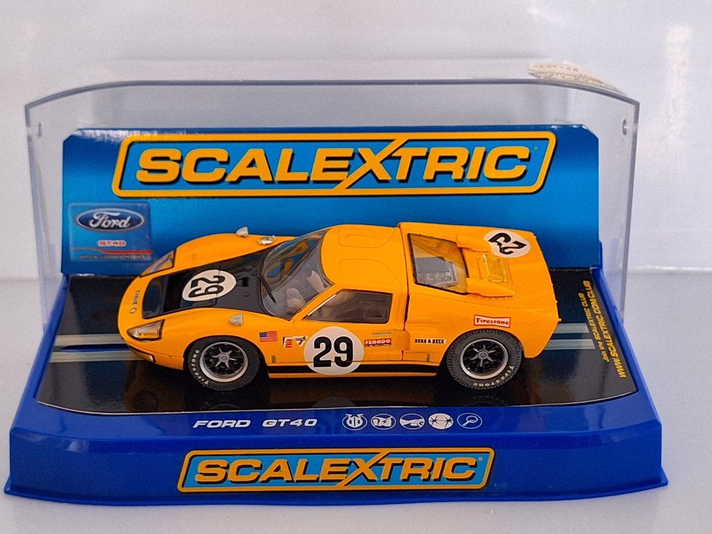 Scalextric Ford Gt 40 MKII 1970 Sebring Heppenstall C3211, Overige merken, Nieuw, Scalextric, Ophalen of Verzenden