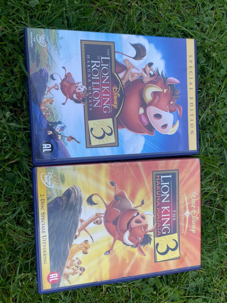 DVD’s lion king 3 hakuna matata, Gebruikt, Tekenfilm, Alle leeftijden, Overige soorten