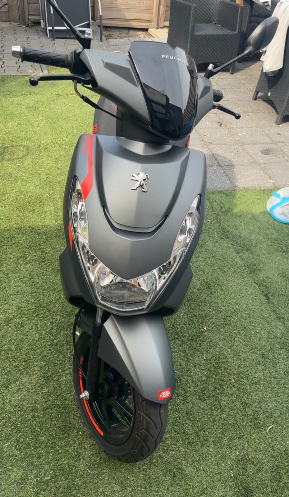 Peugeot Kisbee RS Scooter - Grijs, 5253 km, Ophalen, Gebruikt, Overige modellen, Maximaal 45 km/u