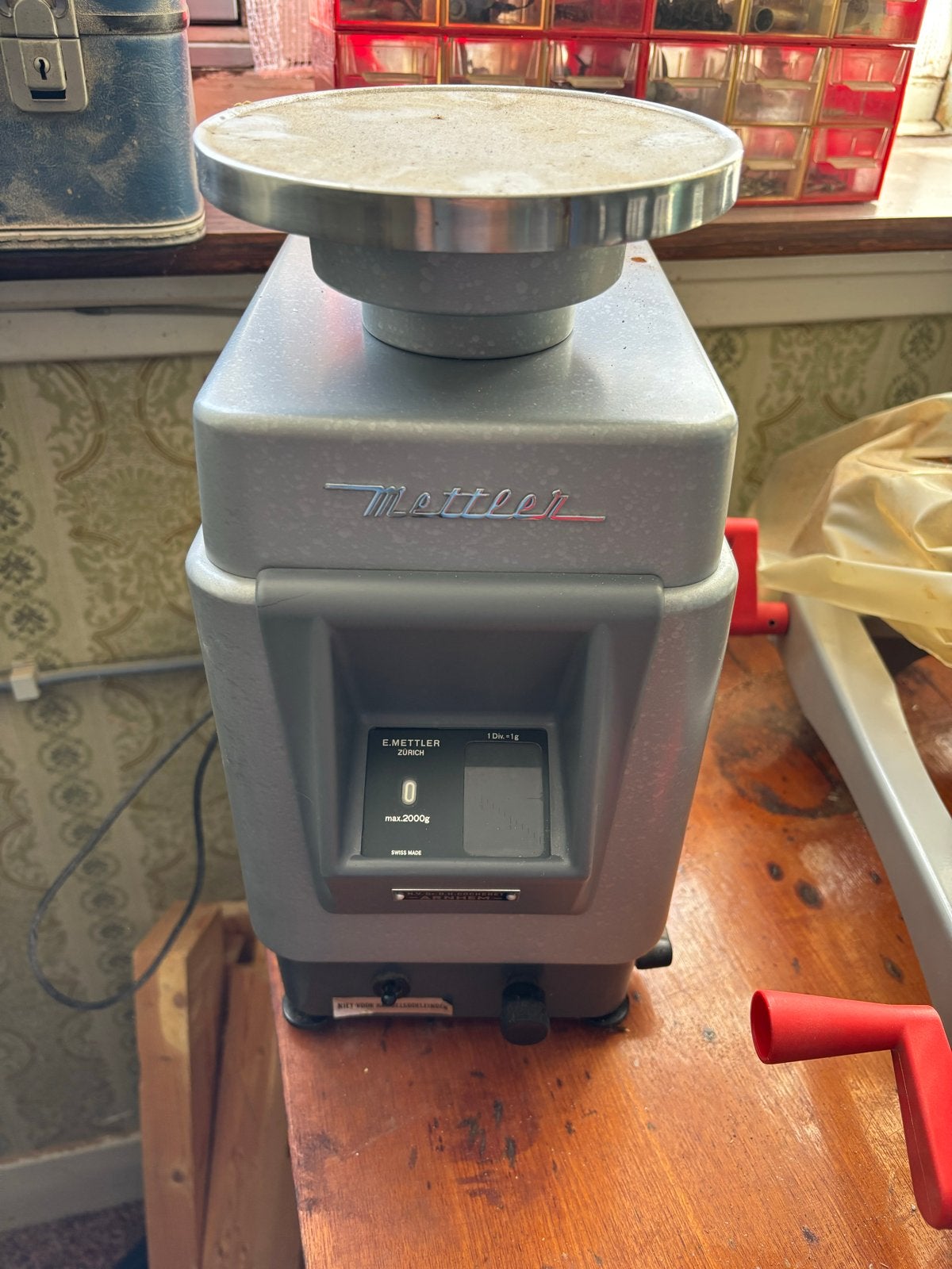 Mettler Precisieweegschaal K5 - Max 2000g, Ophalen of Verzenden, Gebruikt, Precisieweegschaal, Minder dan 50 kg