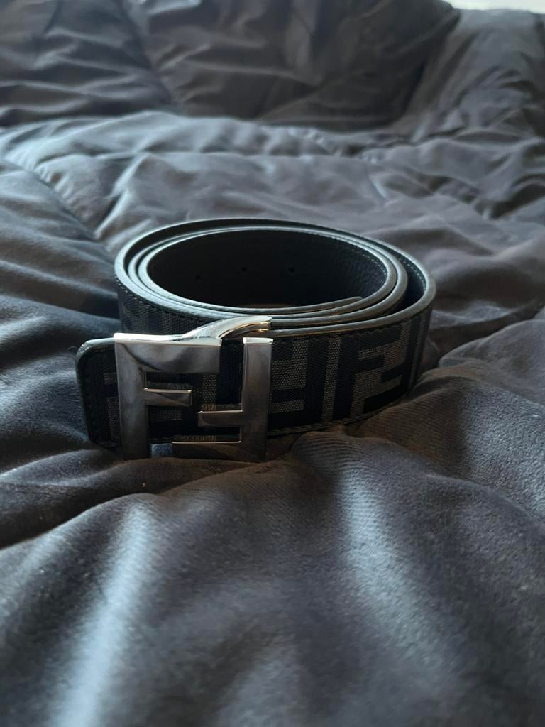 Fendi riem heren, Ophalen of Verzenden, Zo goed als nieuw, Zwart, 100 cm of meer