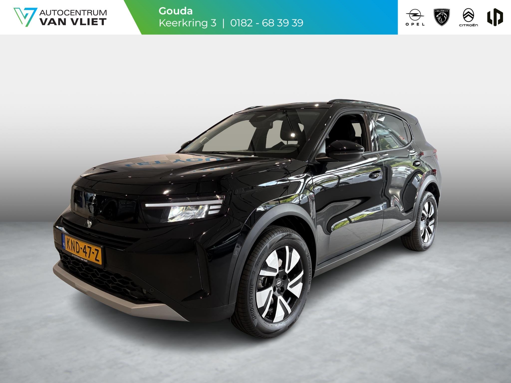 Opel Frontera 1.2 Turbo Hybrid GS, 145 pk, Stof, 1199 cc, Zwart