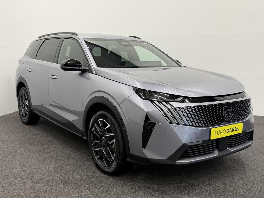 Peugeot 5008 1.2 Hybrid 136pk Allure Automaat | Navigatie |, Gebruikt, 750 kg, Hybride Elektrisch/Benzine, 3 cilinders