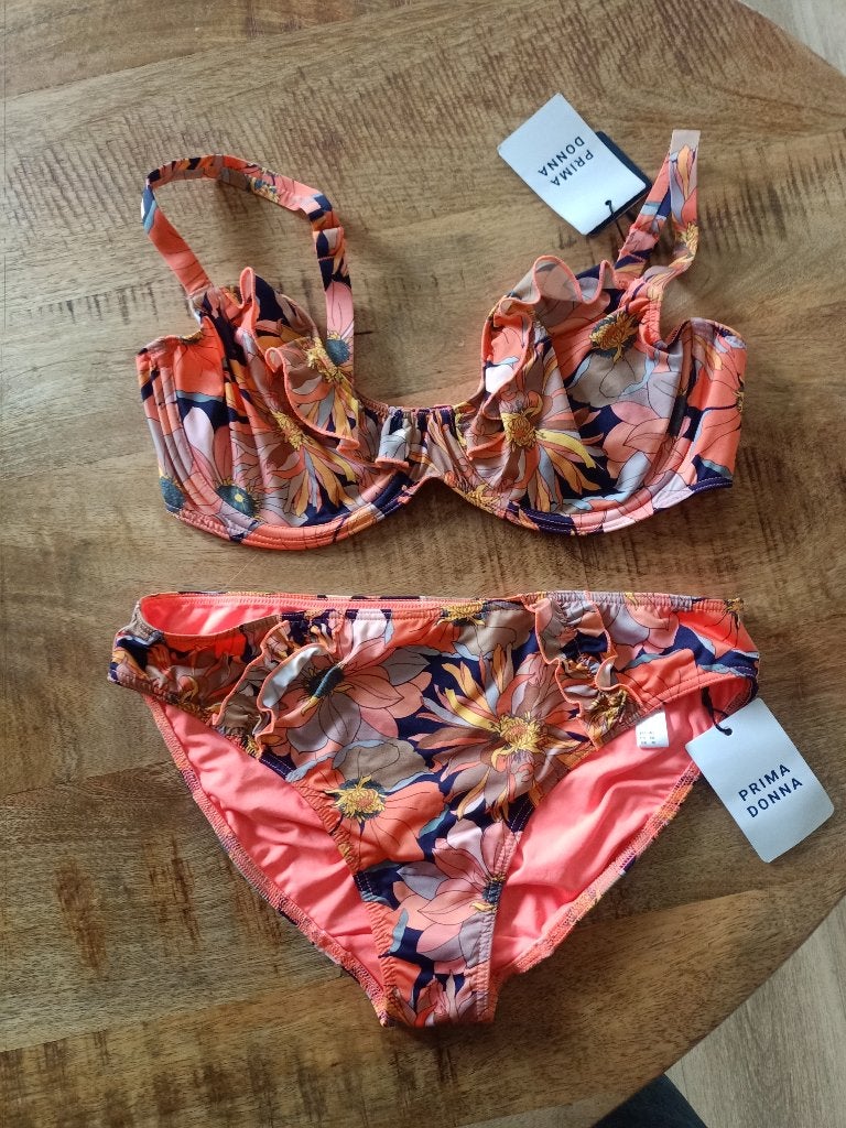 Prima donna bikini 75 E broekje 40 Nieuw koraal oranje 75E, Kleding | Dames, Badmode en Zwemkleding, Nieuw, Oranje, Ophalen of Verzenden