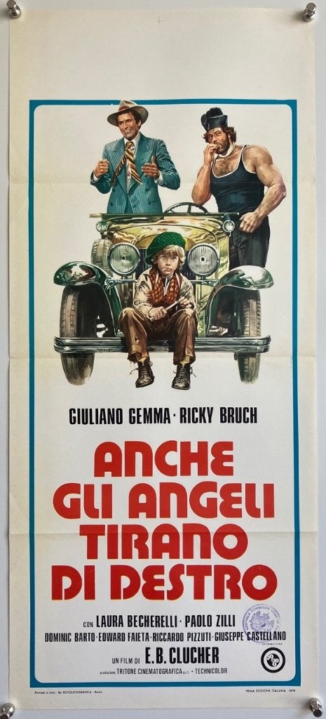 Charleston (1974) - Originele filmposter, Ophalen of Verzenden, Gebruikt, A1 t/m A3, Film en Tv