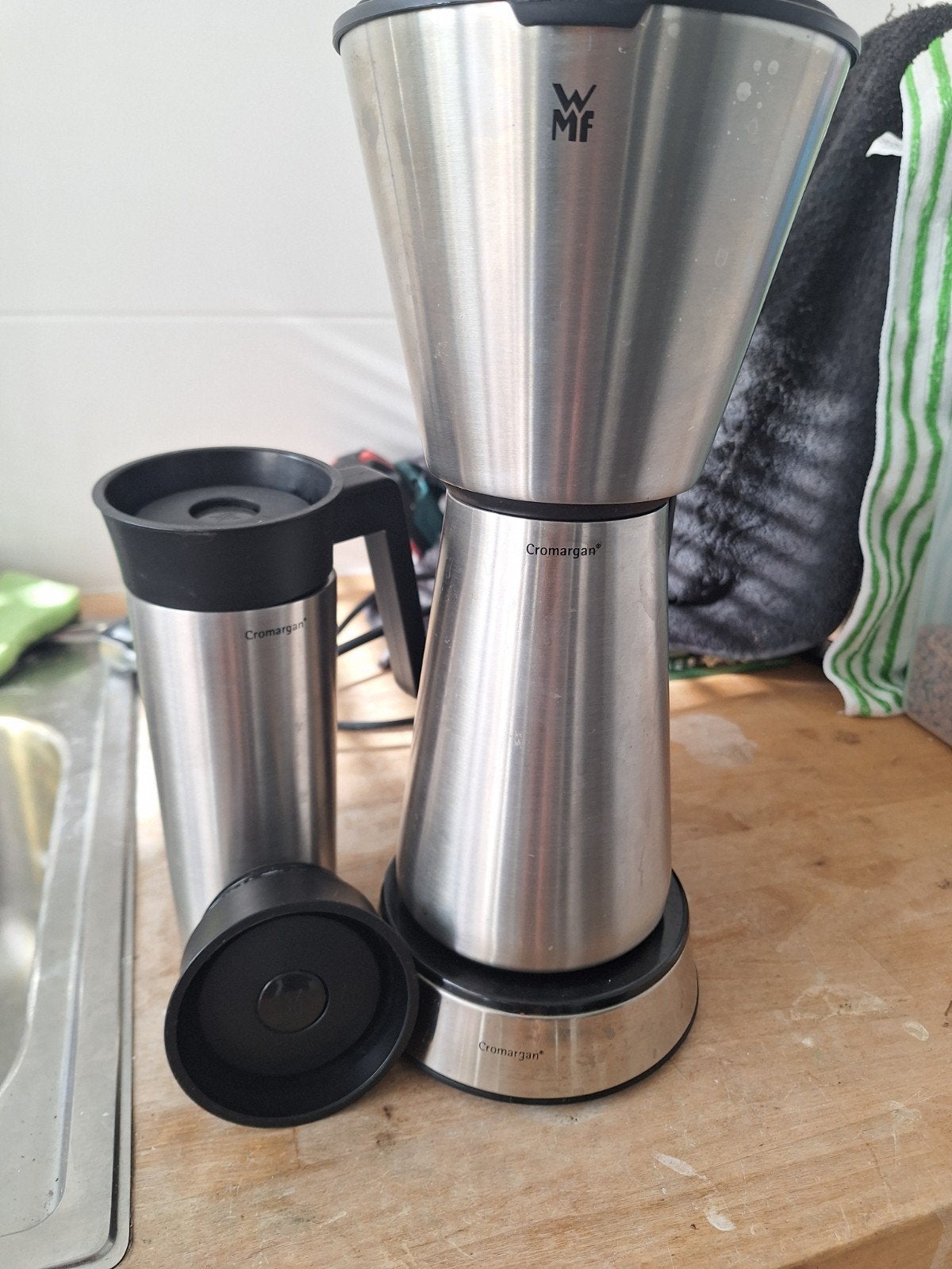 MF Koffiezetapparaat, Ophalen