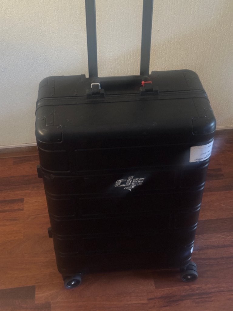 Aluminium reiskoffer met TSA slot, Sieraden, Tassen en Uiterlijk, Koffers, Overige materialen, 45 tot 55 cm, Zo goed als nieuw