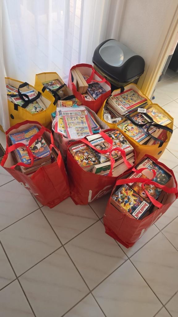 Grote Collectie donald duck pockets, dubbel pockets, en meer, Meerdere stripboeken, Ophalen, Gelezen