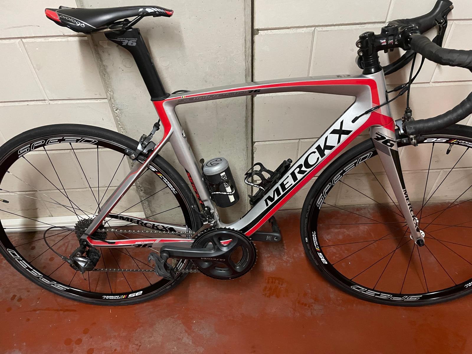 Racefiets Eddy Merckx, Fietsen en Brommers, Carbon, Zo goed als nieuw, Meer dan 20 versnellingen, 53 tot 57 cm