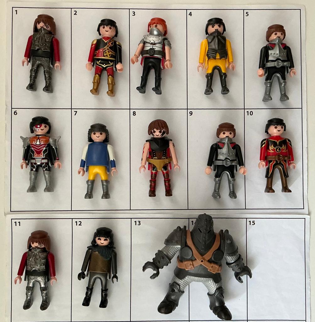 Playmobil ridders (C), Ophalen of Verzenden, Gebruikt, Los playmobil