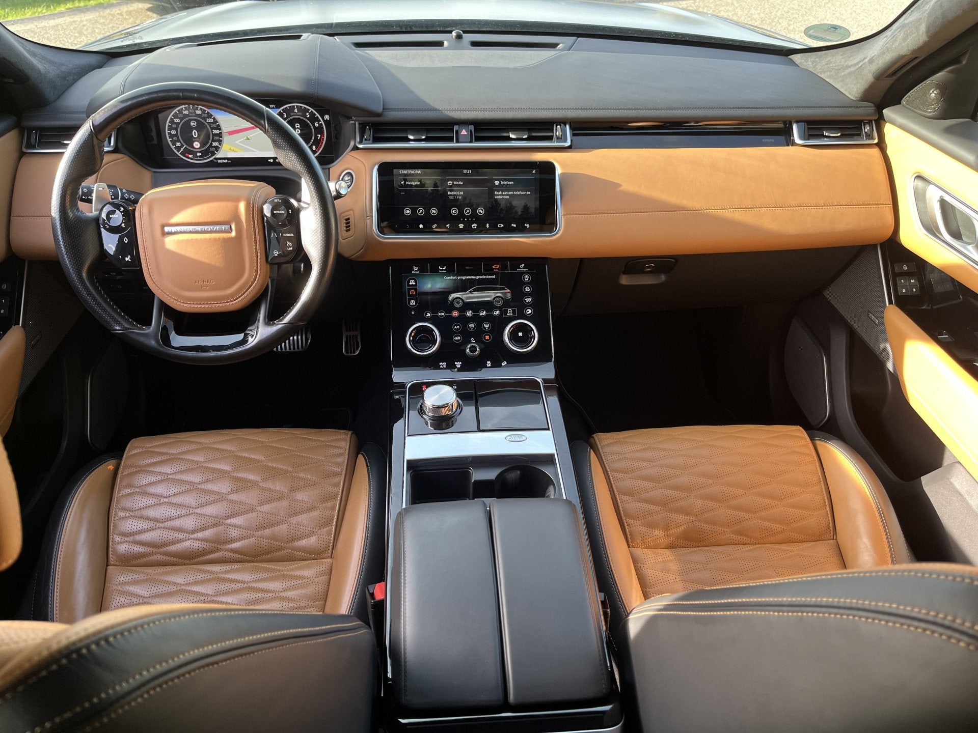 Land Rover Range Rover Velar 5.0 V8 SV Autobiography SVO Dyn, Automaat, 12 maanden, Gebruikt, Leder