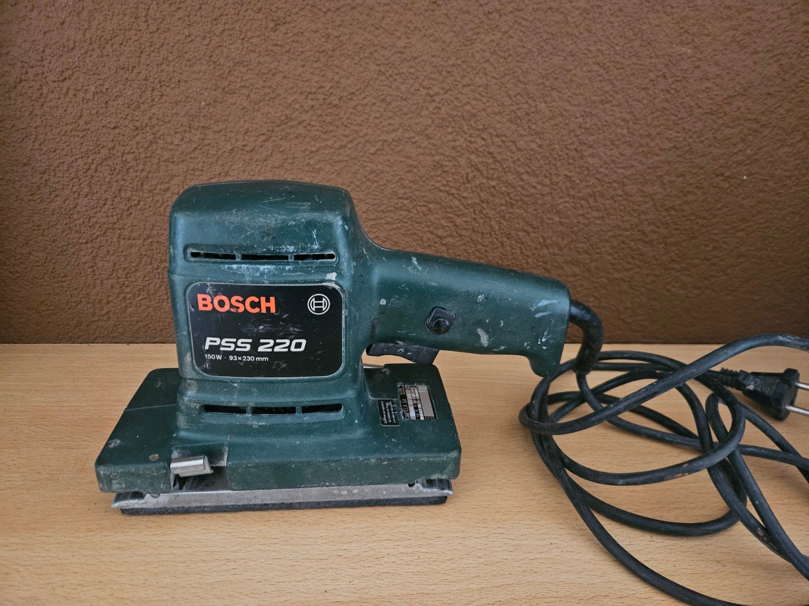 Bosch PSS 220 Vlakschuurmachine - Gebruikt

Te koop aangebod, Ophalen of Verzenden, Gebruikt, Minder dan 600 watt, Vlakschuurmachine