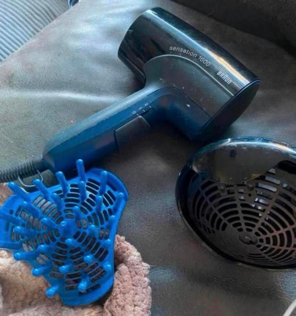 Braun diffuser, Ophalen of Verzenden, Gebruikt, Föhn of Haardroger