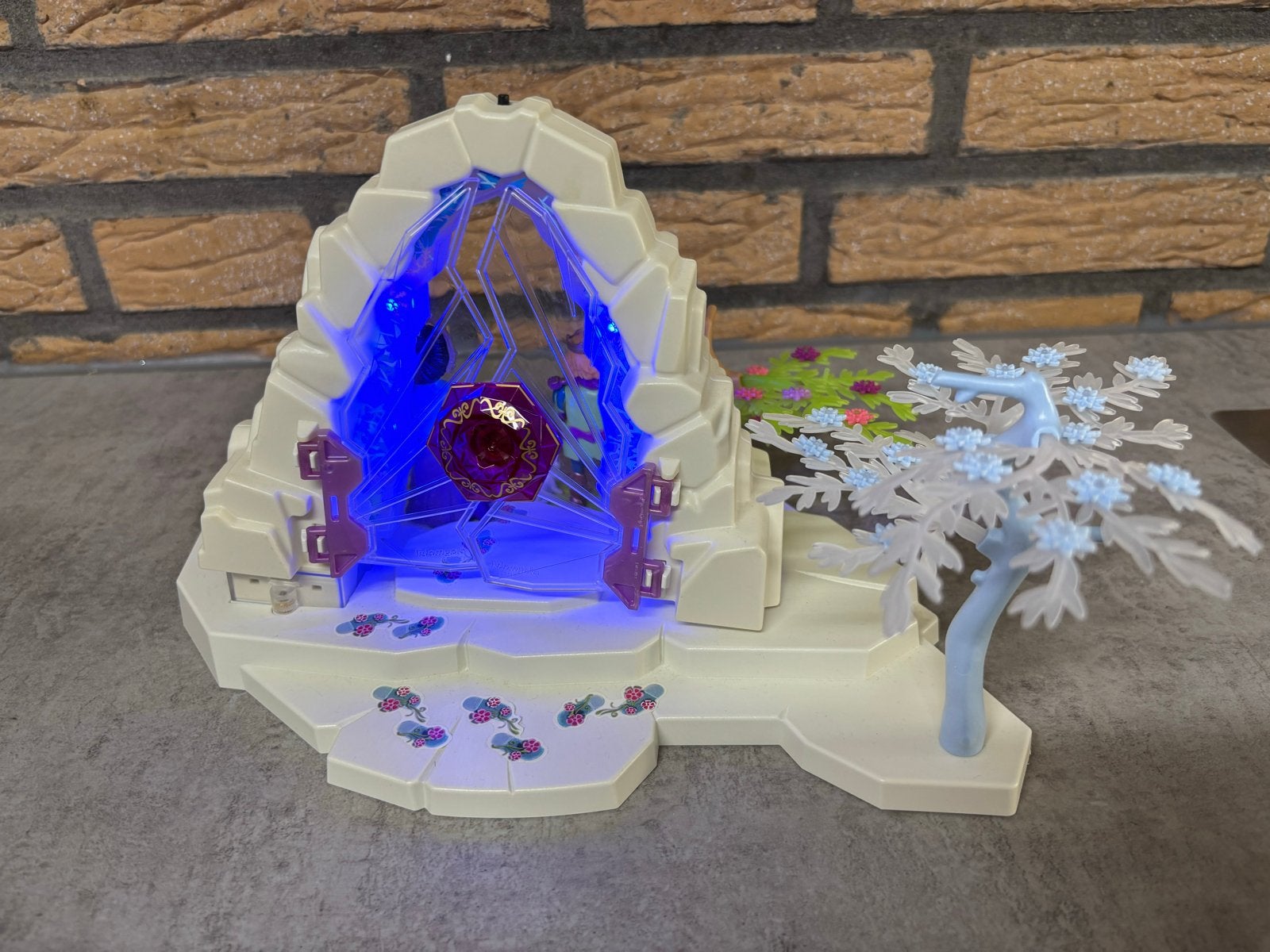 Playmobil Winterwereld Kristalgrot met Licht, Ophalen of Verzenden, Gebruikt, Fantasy, Gebouw