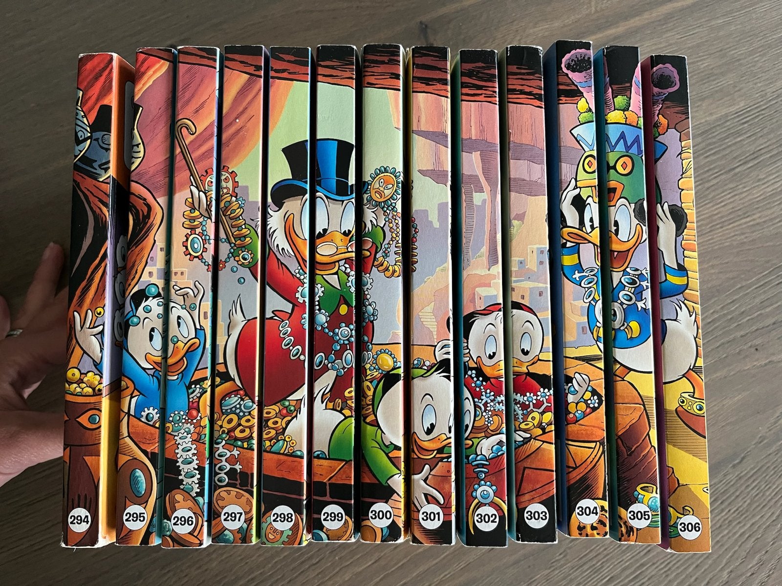 Donald Duck Pocket reeks 294-306 - Complete serie, Boeken, Complete serie of reeks, Ophalen of Verzenden, Zo goed als nieuw