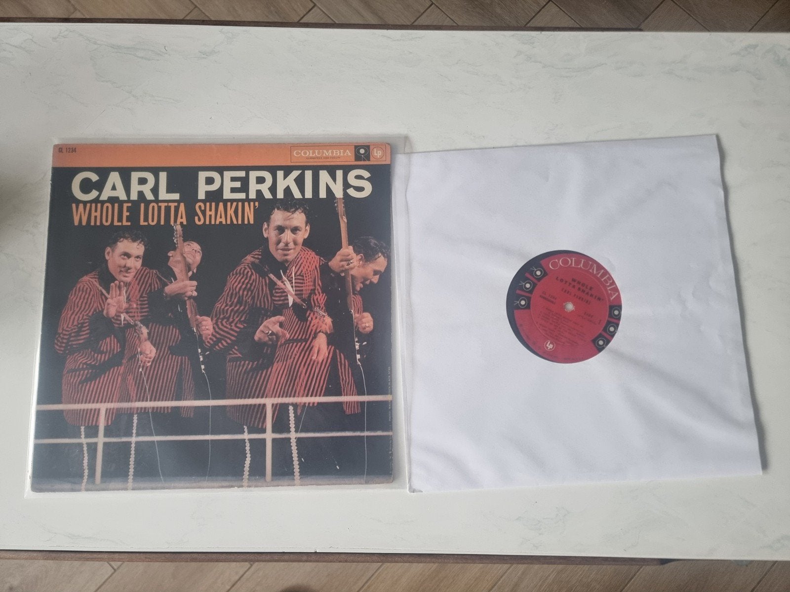 carl perkins whole lotta shakin', LP, Gebruikt, Ophalen of Verzenden, 12 inch