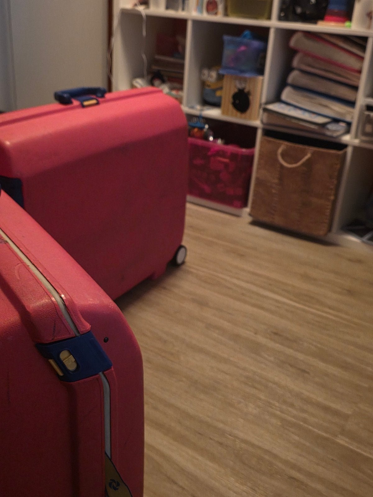 Koffers set van 2 Samsonite harde koffers, Gebruikt, Hard kunststof, 70 cm of meer, Wieltjes